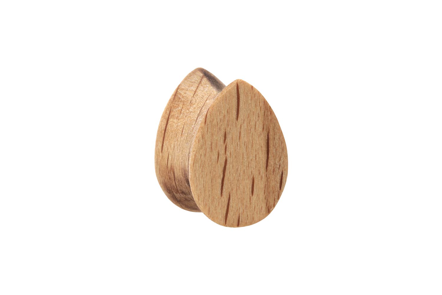 Holz Plug TROPFEN ++SALE++ von Piercingline